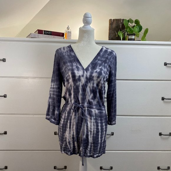 Cloth & Stone Romper + Tie Dye + Small - Picture 5 of 7